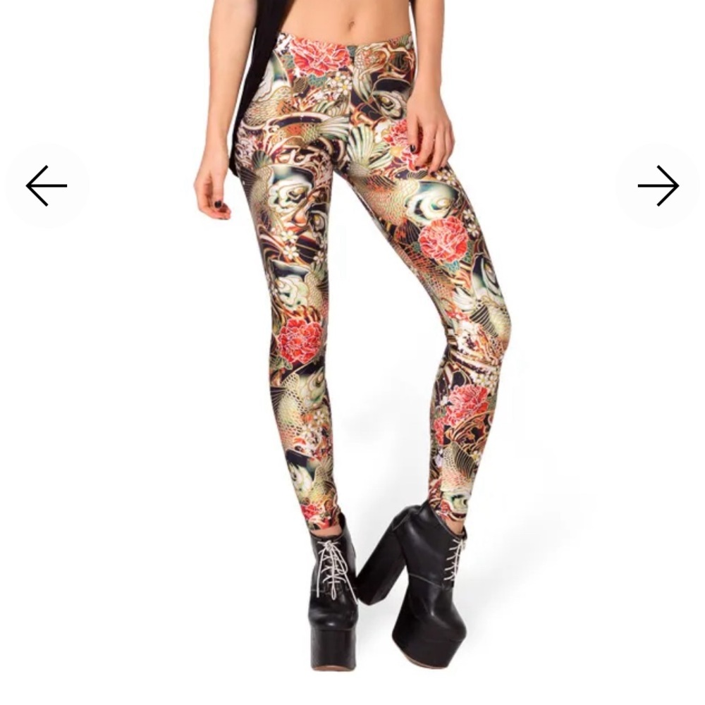 Blackmilk koi leggings